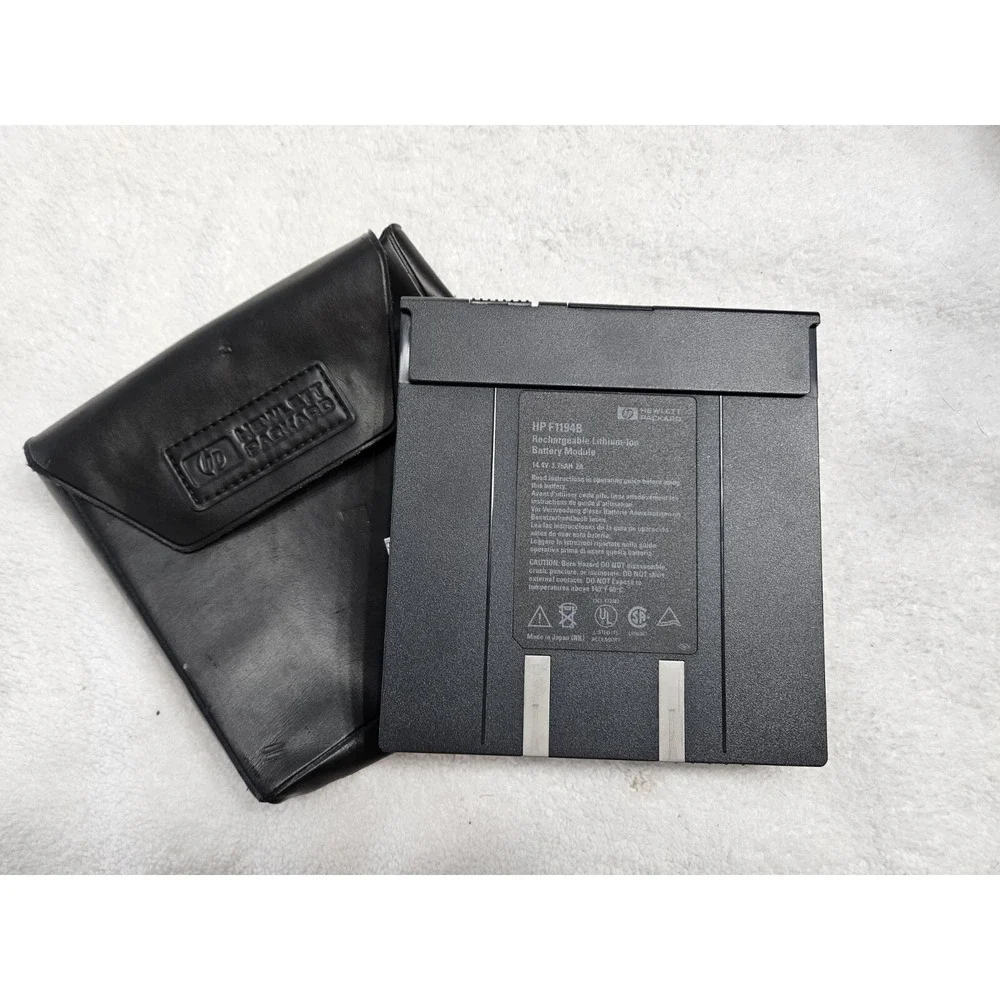HP F1194B Rechargeable Lithium-Ion Battery Module Vtg W/ Case Hewlett Packard